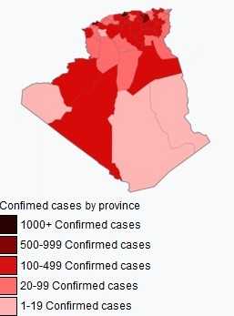 Coronavirus - Algérie : la barre des 600 décès franchie