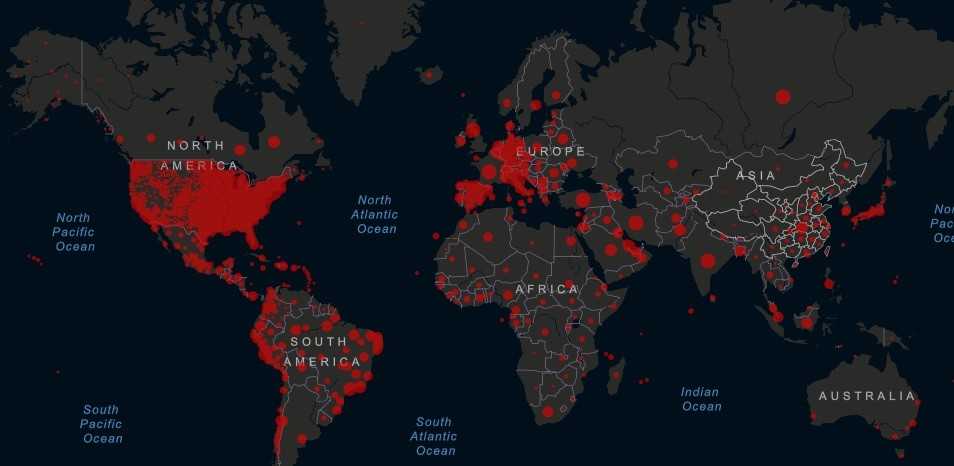 Covid-19 au 31 mai 2020 : Afrique du Sud, Egypte, Algérie et Maroc toujours particulièrement touchés