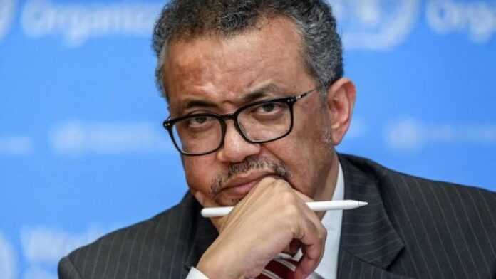 Le Directeur général de l’OMS, Tedros Adhanom Ghebreyesus