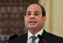 Le Président égyptien, Abdel Fattah al-Sissi