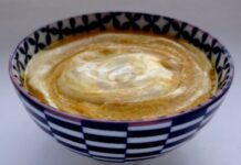 Velouté de patates douces aux arachides Velouté de patates douces aux arachides