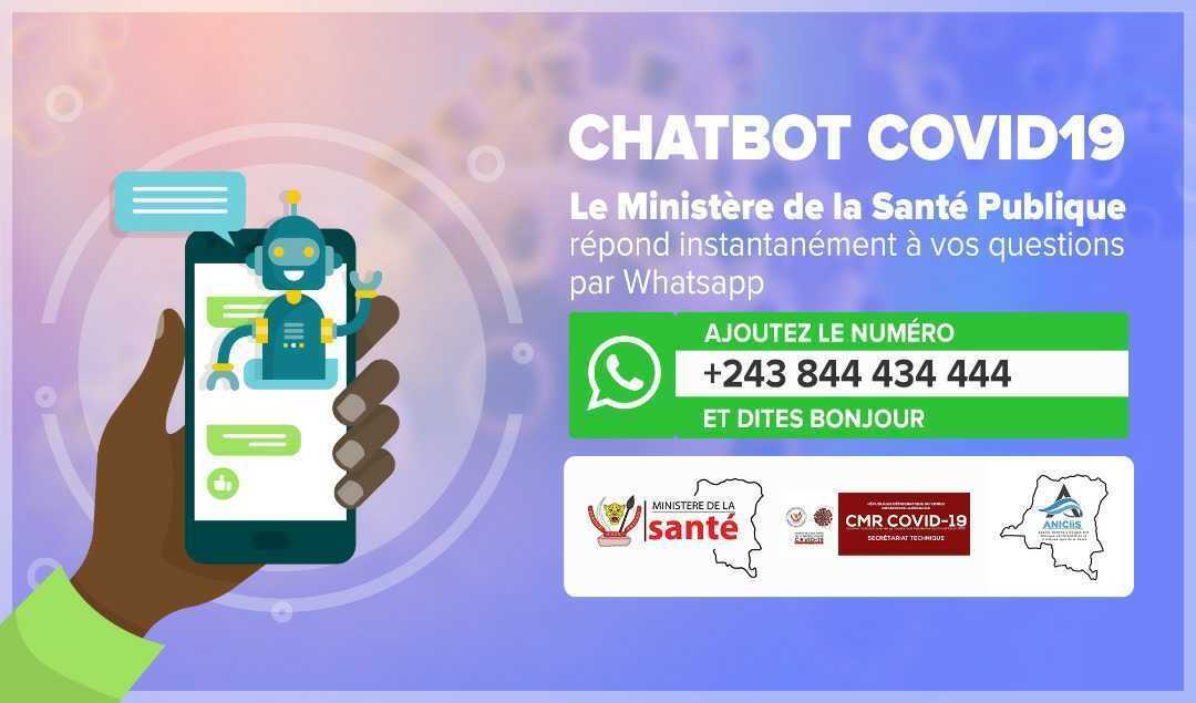 République Démocratique du Congo : un ChatBot pour lutter contre la désinformation sur la pandémie de coronavirus