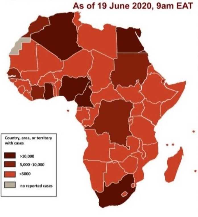 Covid en Afrique 19 juin