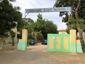 Entrée du Collège Saint Gabriel