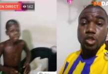 Insolite : Côte d’Ivoire, un pasteur bastonne sa fille en direct et la traite de sorcière ! (vidéo)
