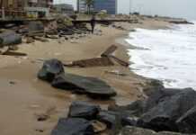Togo : l’érosion côtière occasionne d’importants dégâts matériels Togo : l’érosion côtière occasionne d’importants dégâts matériels