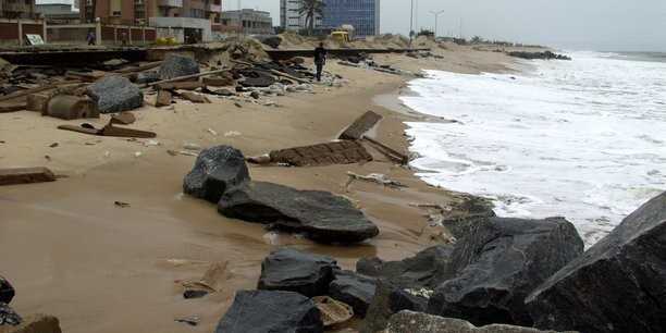 Togo : l'érosion côtière occasionne d'importants dégâts matériels