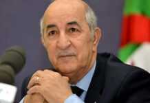 Le Président algérien, Abdelmadjid Tebboune