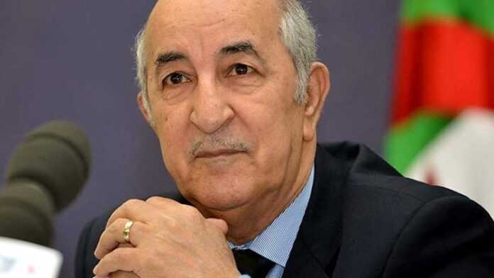 Le Président algérien, Abdelmadjid Tebboune