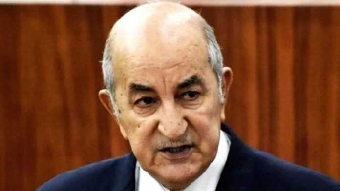 Le Président algérien, Abdelmadjid Tebboune