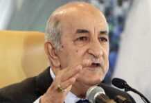 Le Président algérien, Abdelmadjid Tebboune