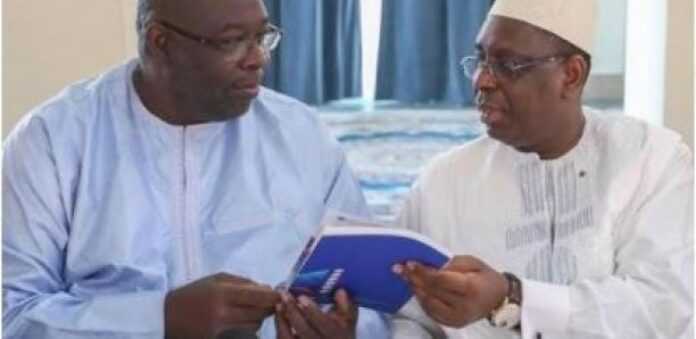Babacar Touré et Macky Sall