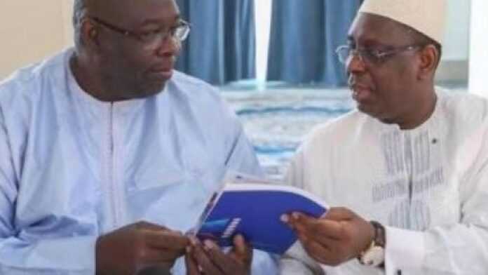 Babacar Touré et Macky Sall