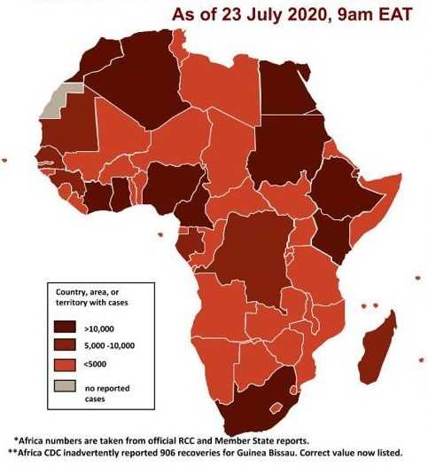 400 000 cas de Covid-19 en Afrique du Sud : le point par pays sur le continent africain