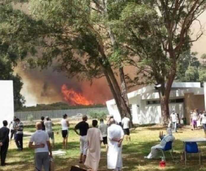 incendie Tanger