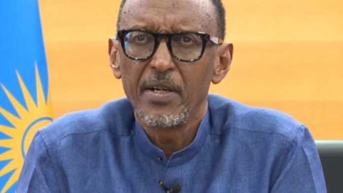 Le Président rwandais, Paul Kagame