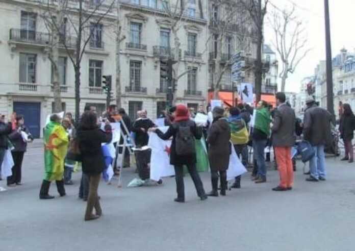 manif antibouteflika en France