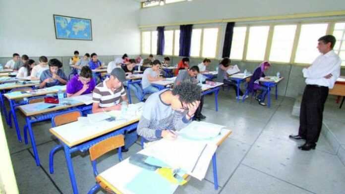 Salle de classe au Maroc
