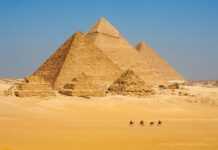 Egypte : réouverture des pyramides de Gizeh Les pyramides de Gizeh