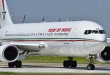 Un avion de Royal Air Maroc