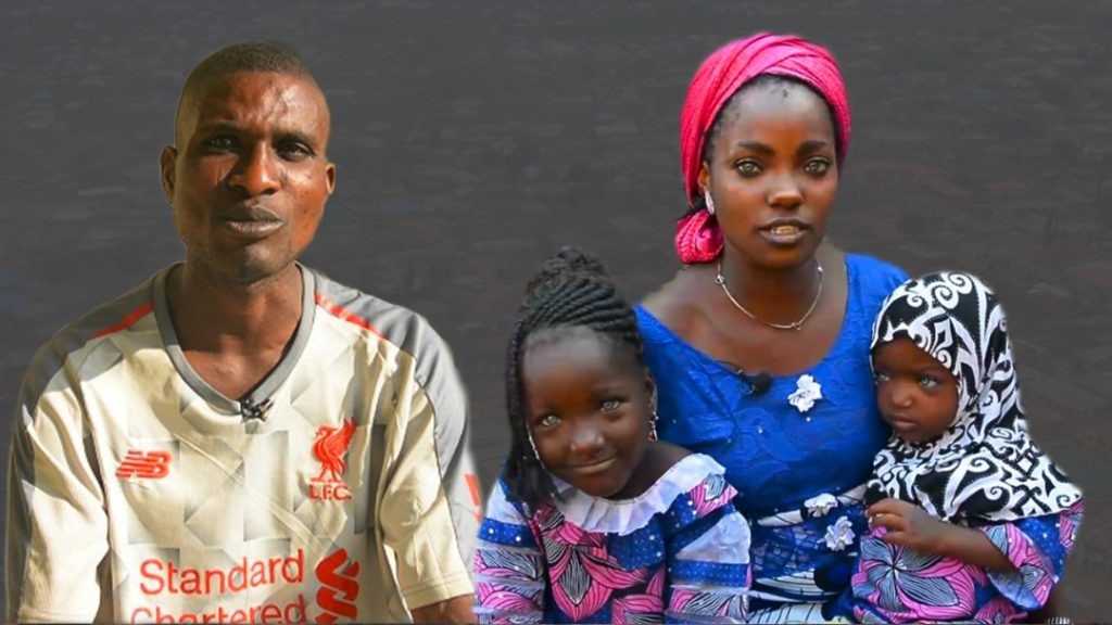 Nigeria : le mari de la femme Kwara aux yeux bleus refait surface