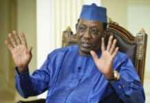 Le Président sortant du Tchad, Idriss Déby