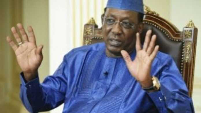 Le Président sortant du Tchad, Idriss Déby