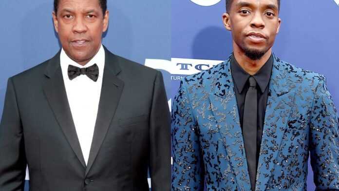 Denzel Washington et Chadwick Boseman