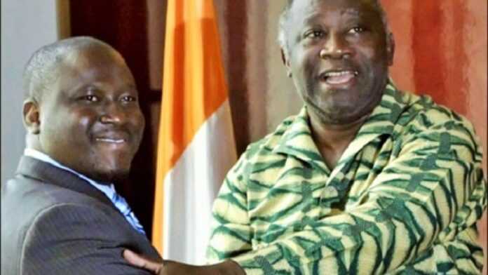 Guillaume Soro et Laurent Gbagbo