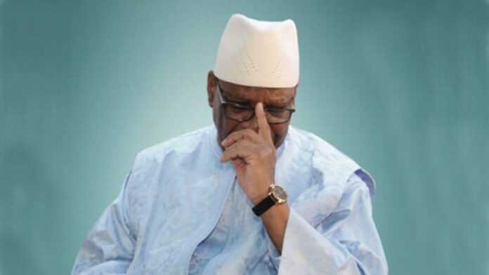 Le désormais ex-Président du Mali, Ibrahim Boubacar Keita