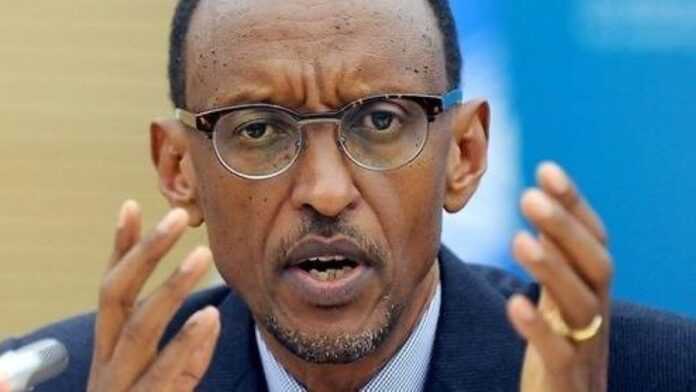 Le Président rwandais, Paul Kagame