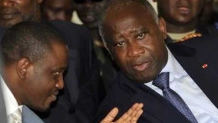 Guillaume Soro et Laurent Gbagbo