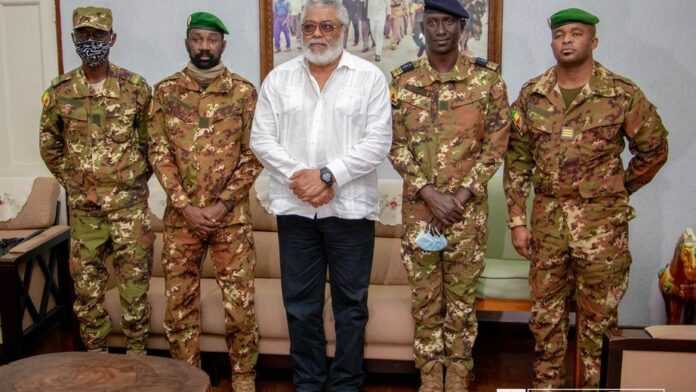 Rawlings et la junt Mali