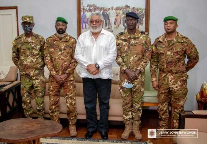 Rawlings et la junt Mali