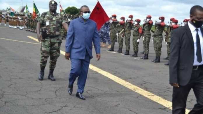 Le Président de la Guinée-Bissau, Umaro Sissoco Embaló