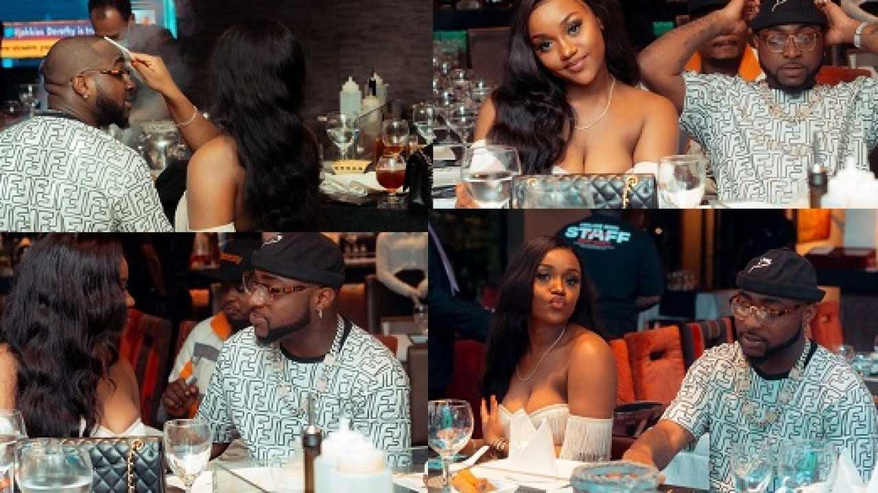 Davido et sa fiancée Chioma se retrouvent en amoureux