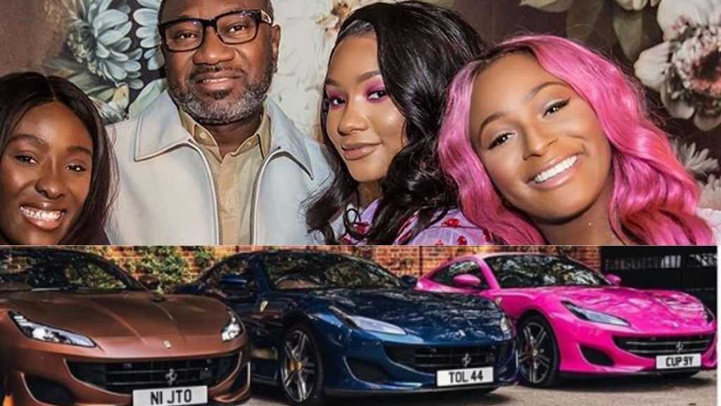 Le milliardaire Femi Otedola achète des Ferrari pour chacune de ses filles