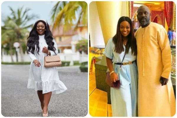 Jackie Appiah nie une grossesse et blanchit George Weah