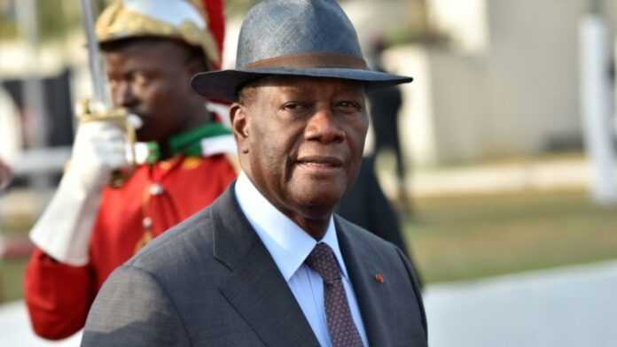 Le Président ivoirien, Alassane Ouattara