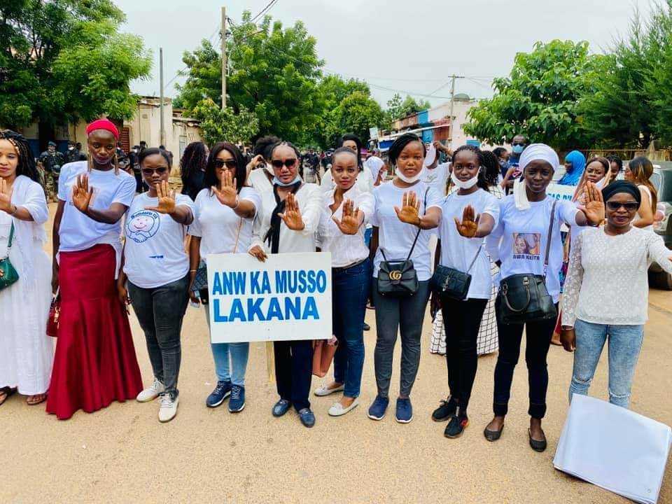 Mali : manifestation contre Sidiki Diabaté et les violences faites aux femmes, à Bamako