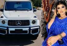 Bobrisky dépense 210 millions FCFA pour sa Mercedes-Benz Classe G