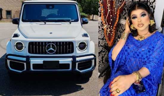 Bobrisky dépense 210 millions FCFA pour sa Mercedes-Benz Classe G