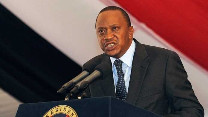 Le Président kényan, Uhuru Kenyatta