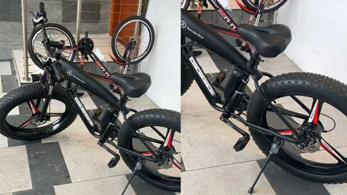 Le vélo de Davido