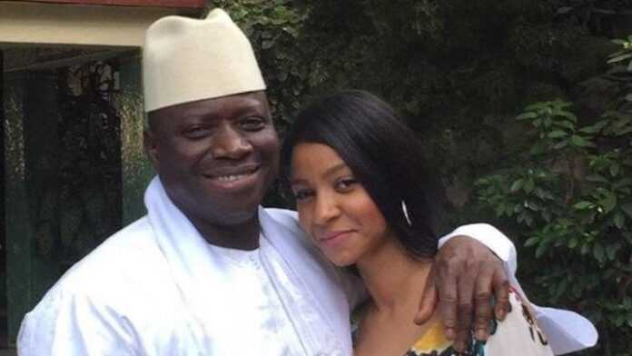 Yahya Jammeh et son épouse, Zineb