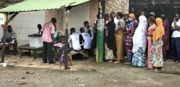 Bureau de vote Guinée