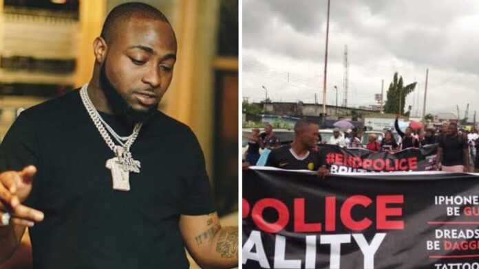 davido-reacts-as-fcta-ban-endsars-protests-in-abuja