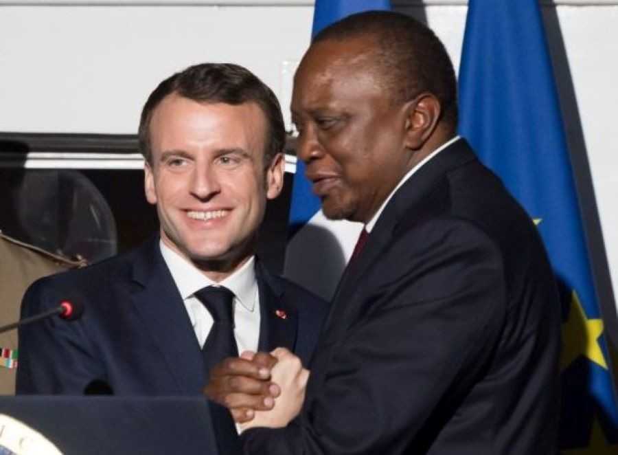 Kenya : que fait Kenyatta chez Macron