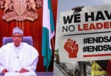 Nigeria : Buhari appelle à la fin des manifestations et zappe la fusillade meurtrière Nigeria : Buhari appelle à la fin des manifestations et zappe la fusillade meurtrière