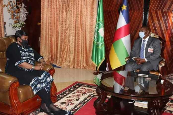 Fatou Bensouda, Procureur de la CPI S.E. Faustin-Archange Touadéra